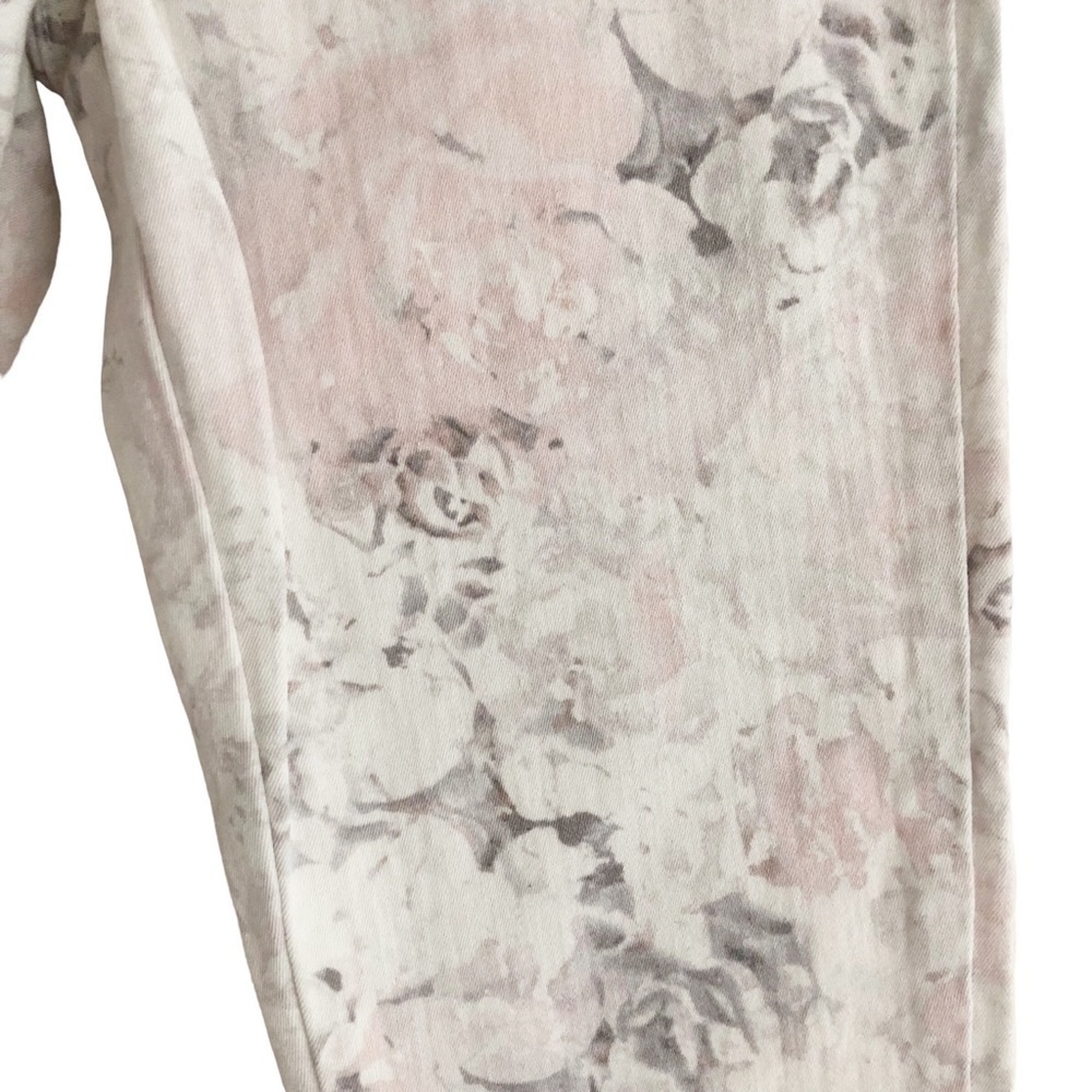 J Brand Jean Super Skinny Ghost Rose Floral Size 25 - Picture 7 of 11